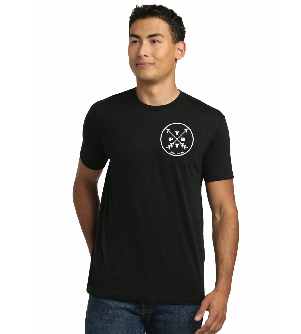 Tiger Tee Black Full Color Short Sleeve