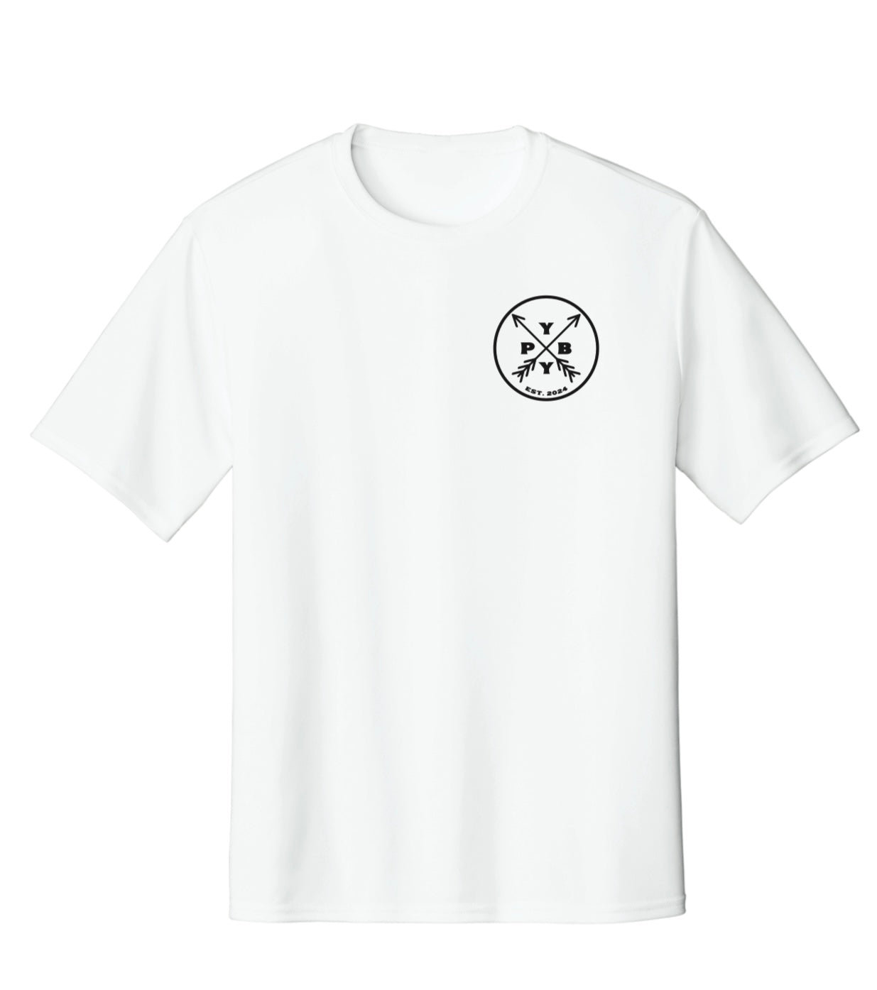 Tiger Performance Tee White Short Sleeve