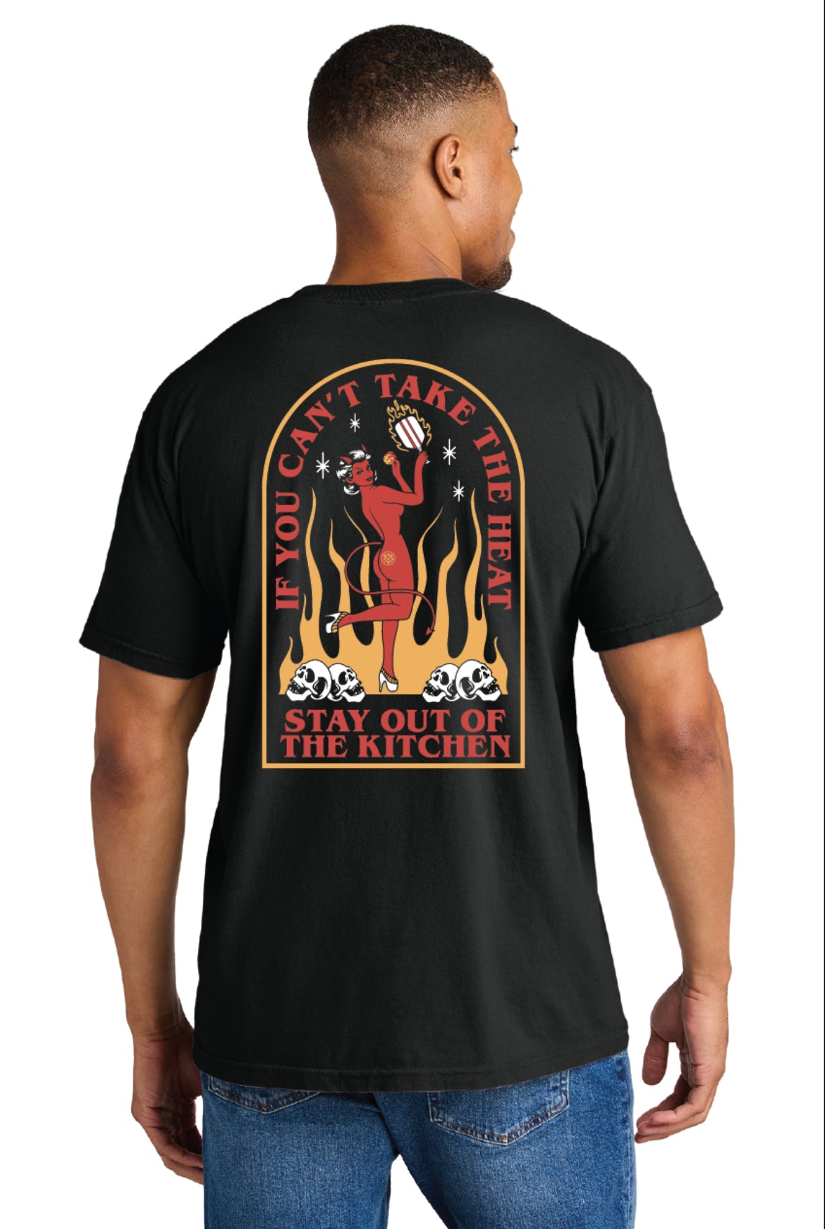 Little Devil Tee Black Short Sleeve